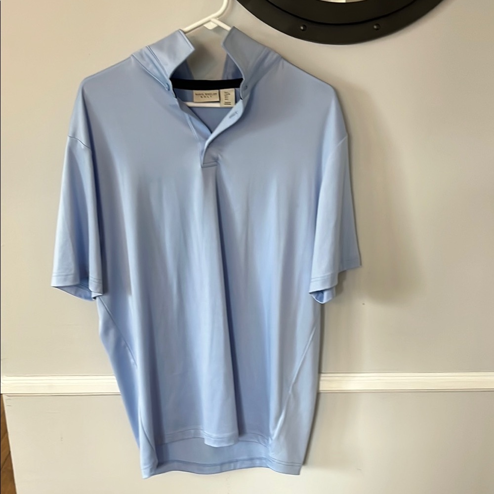 Rorie Whelan Men's Light Blue Polo Shirt